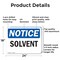 Signmission Solvent, 24 in W x Rectangle, Aluminum OS-2PACK-NS-A-1824-L-18367 - alternate 2